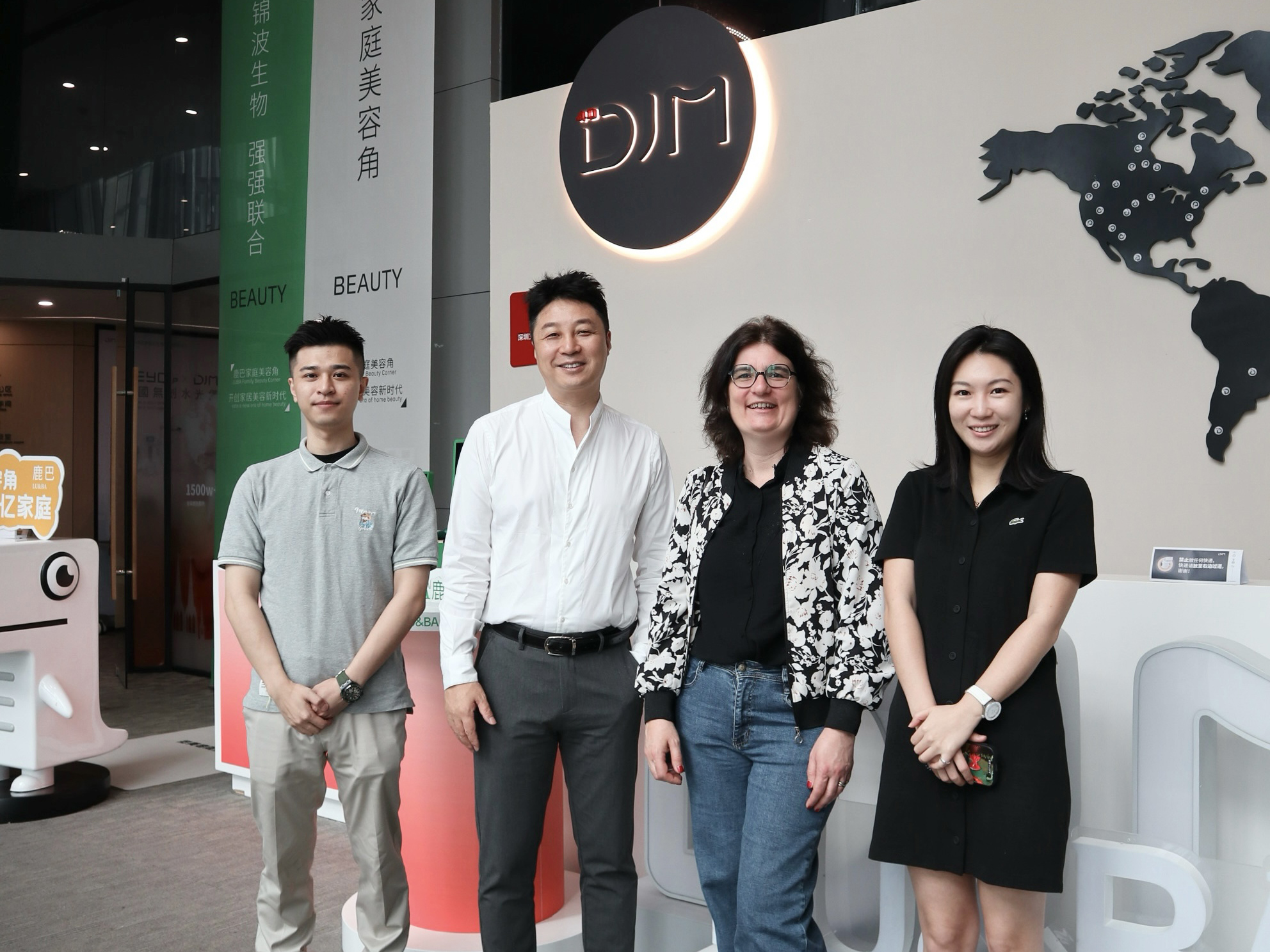 L'Oreal France's Director of Procurement and Risk Management visited DJM